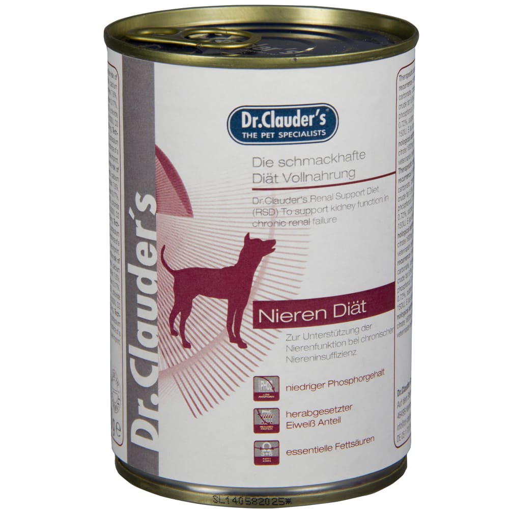 Dr. Clauder´s Dog Lata Renal RSD 400 g1