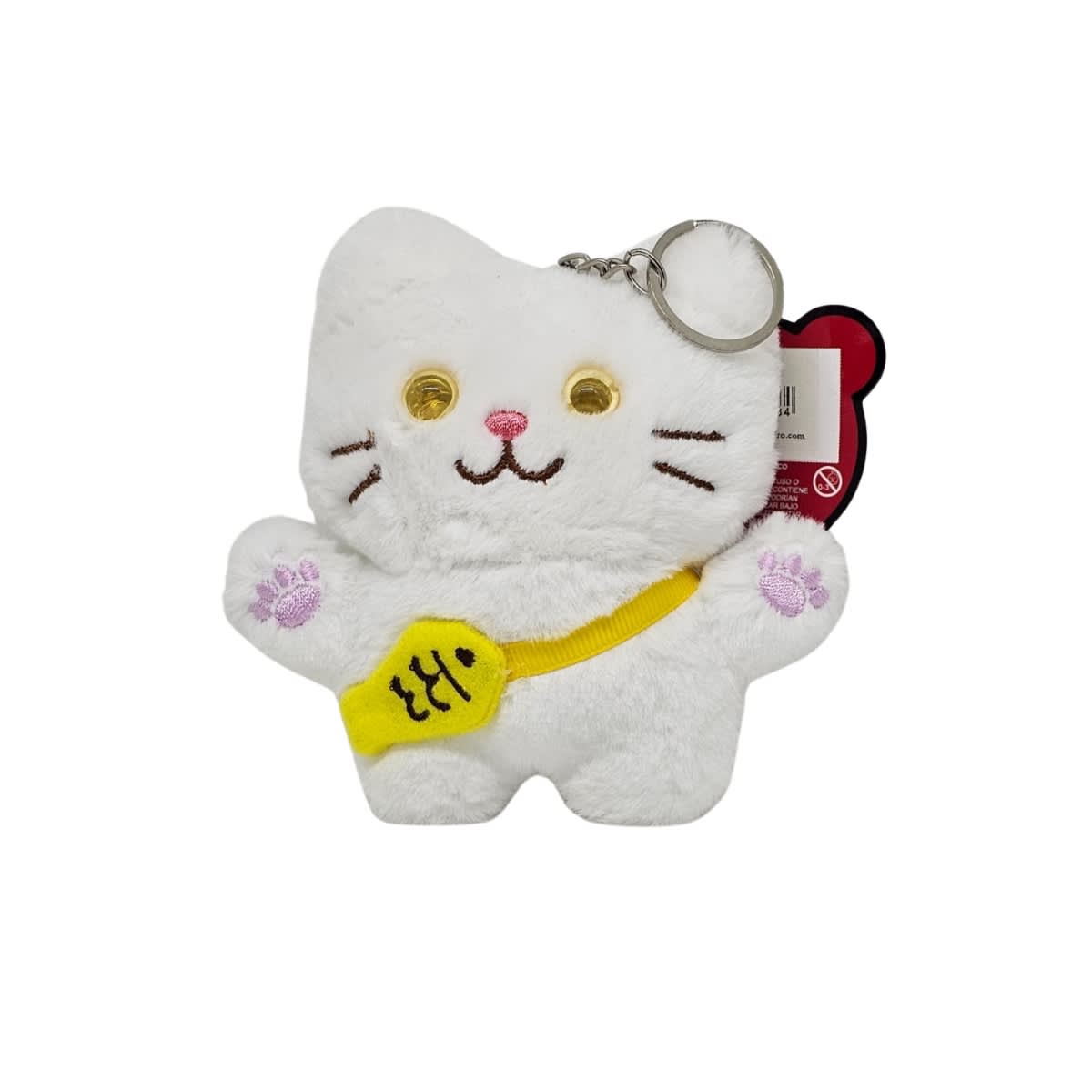 Llavero Gatito de peluche2