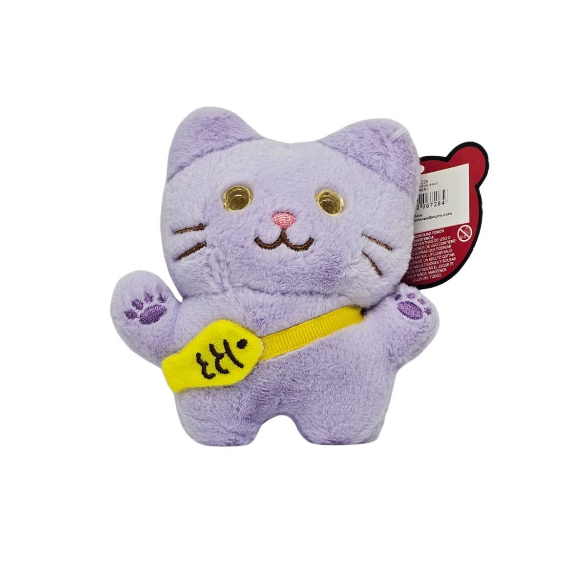 Llavero Gatito de peluche1