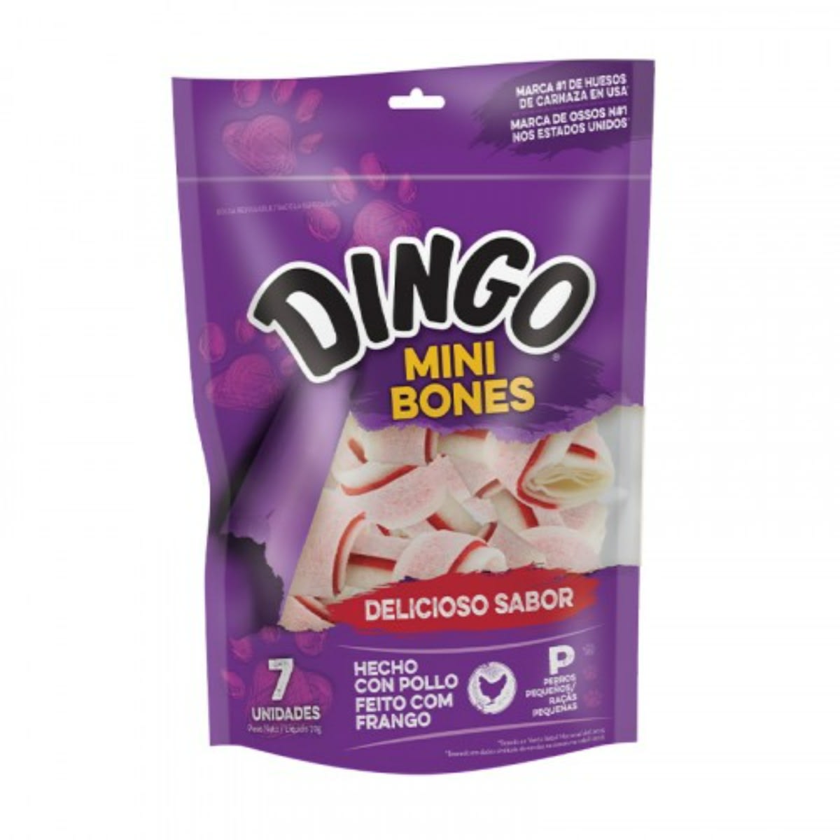 Hueso carnaza Dingo mini bones1