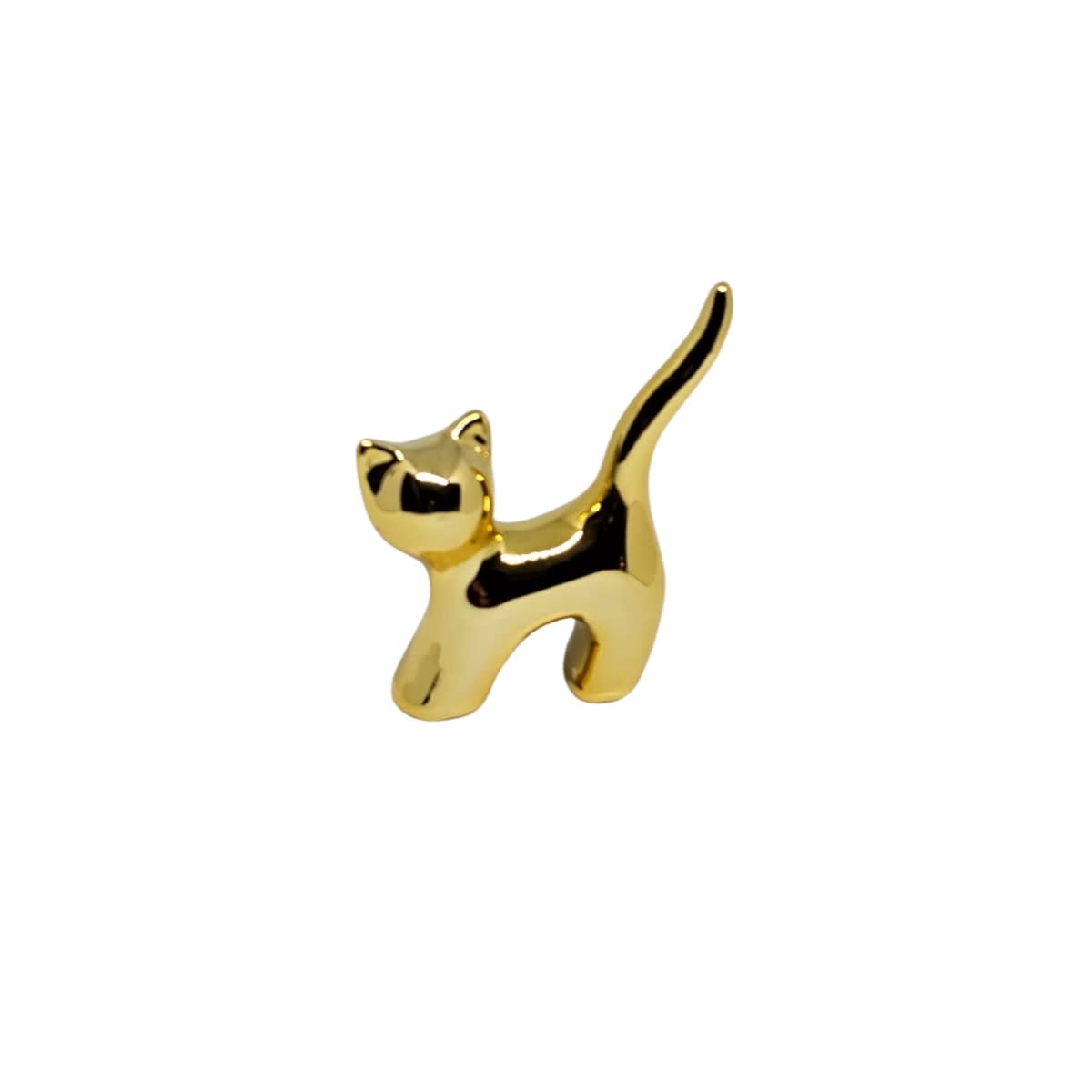 Adorno gato dorado2