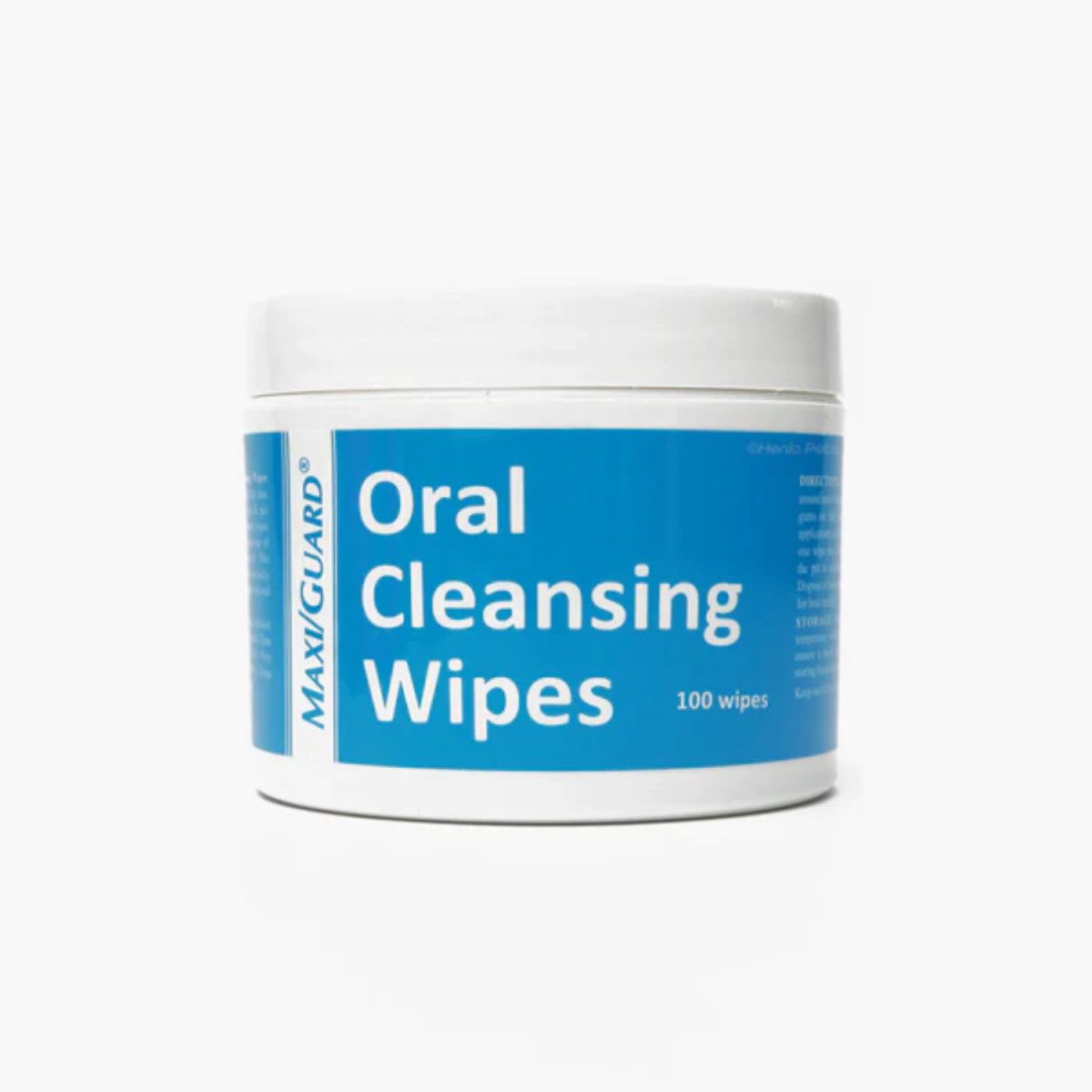 Maxiguard oral cleansing wipes 100 und1