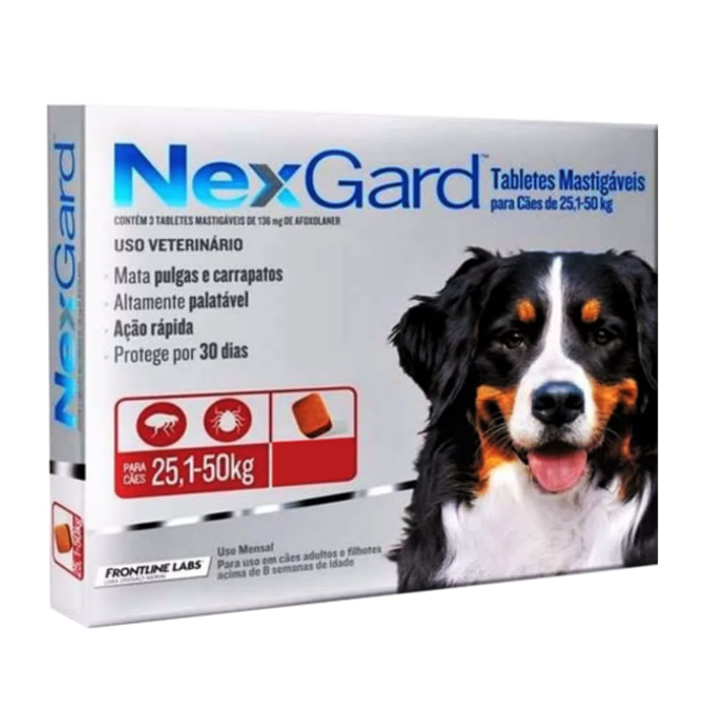 Antipulgas Nexgard 3 tab4