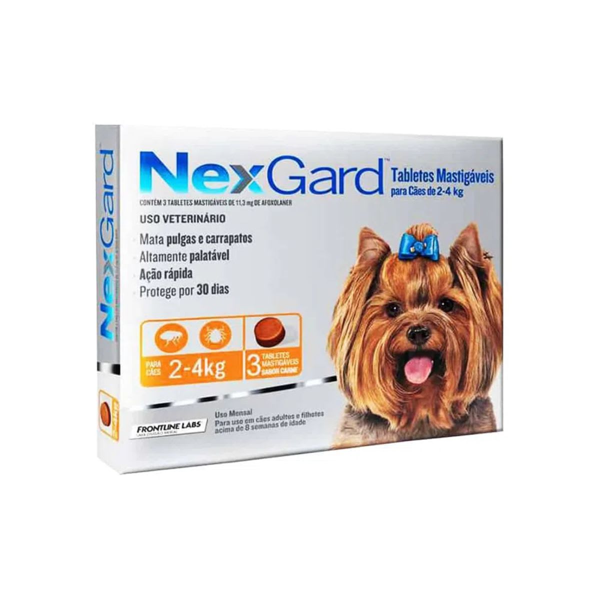 Antipulgas Nexgard 3 tab1