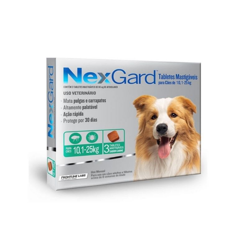 Antipulgas Nexgard 3 tab3