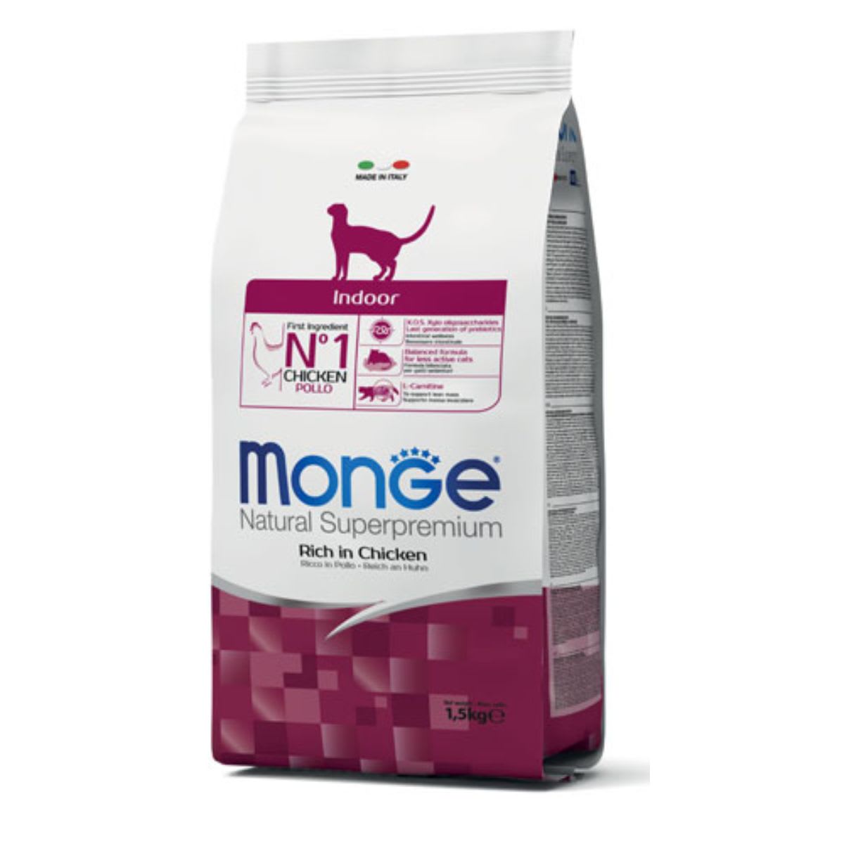 Monge Feline Adult Indoor 1.5 kg1