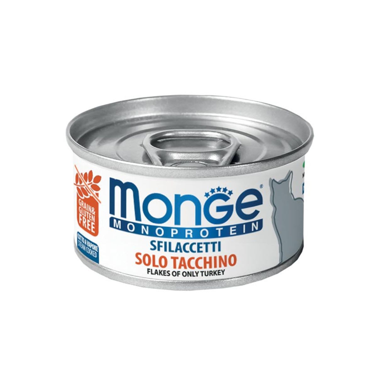 Monge Feline Adult Monoprotein Pavo lata 80 g1