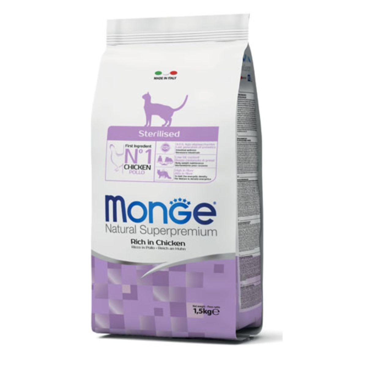 Monge Feline Sterilised Chicken 1.5 kg1