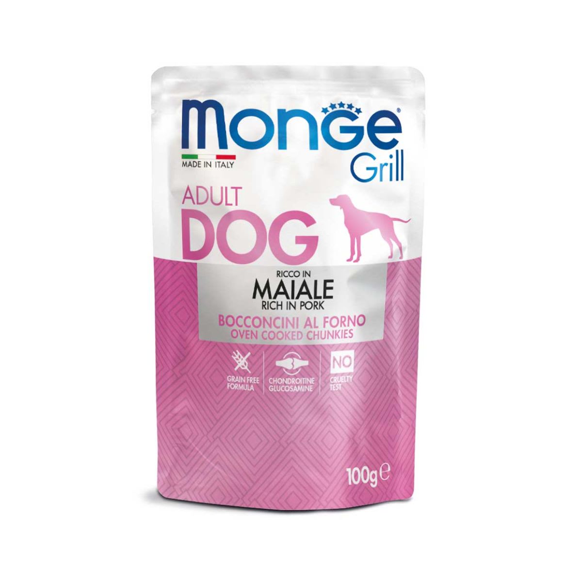 Monge Canine Grill Cerdo sobre 100 g1