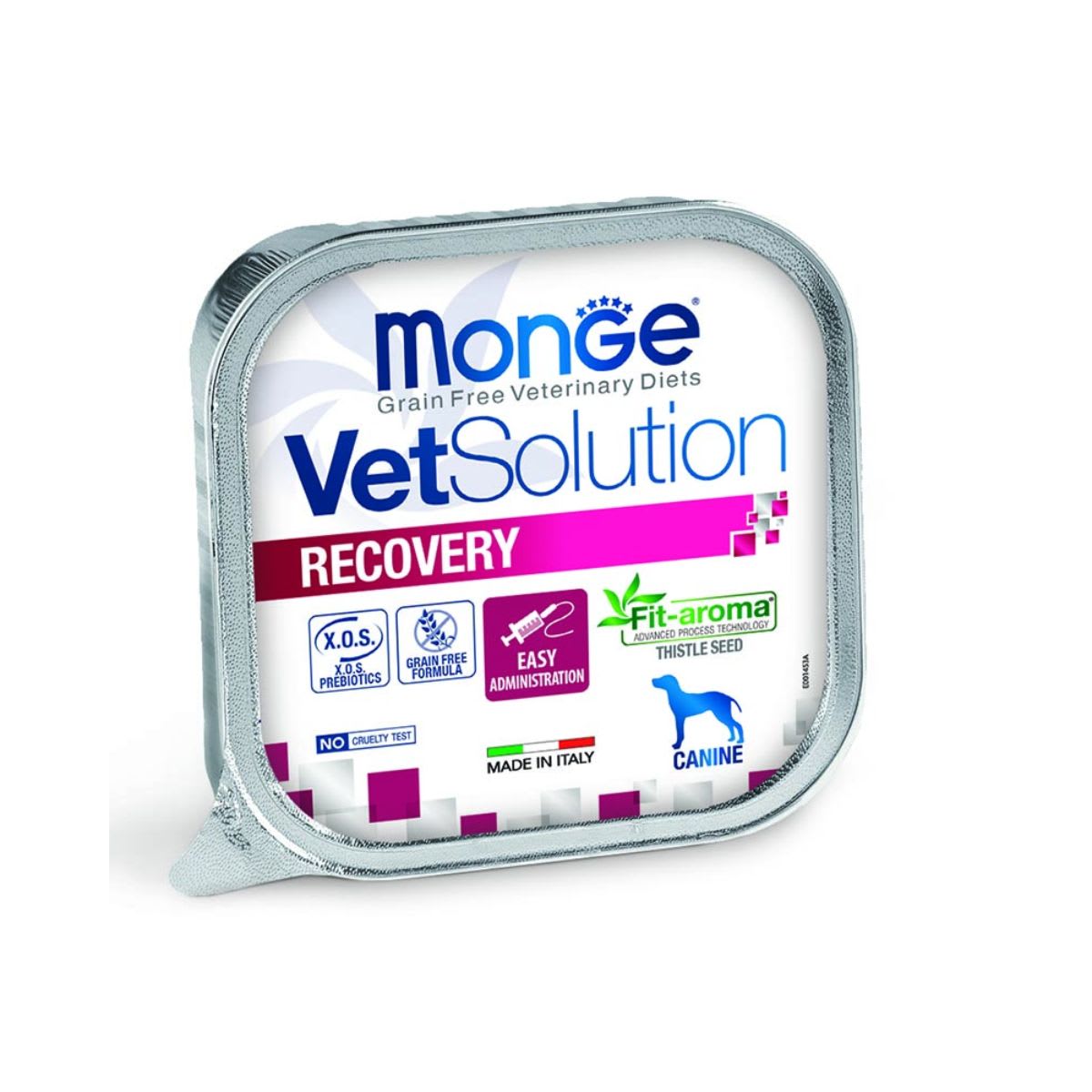 Monge VS Canine Recovery alutray 150 g1