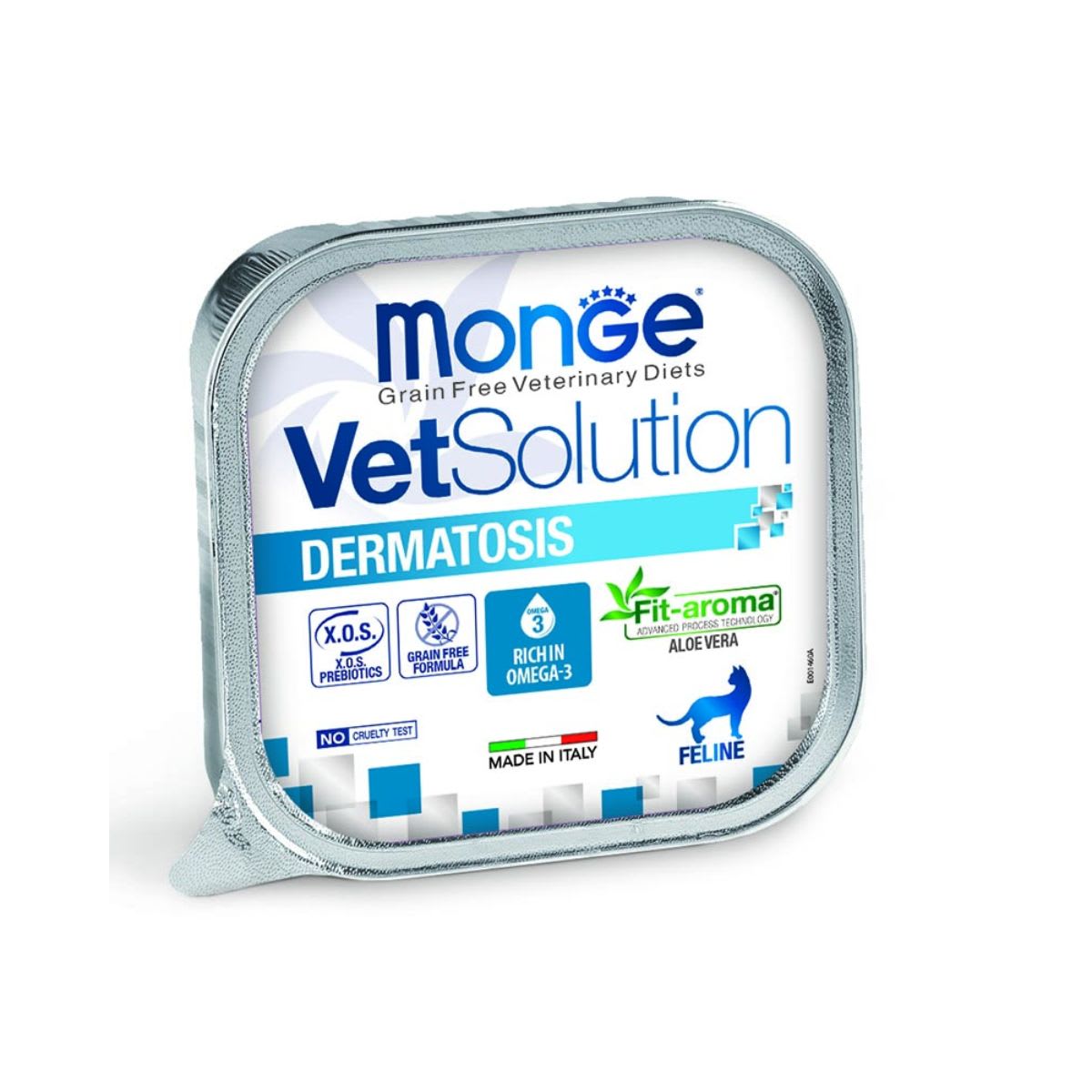 Monge VS Feline Dermatosis alutray 100 g1