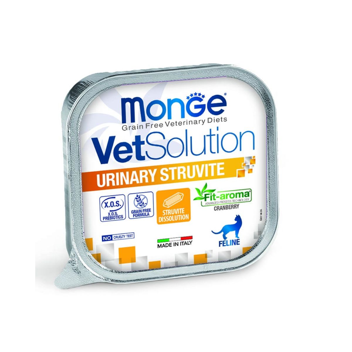 Monge VS Feline Urinary Struvite alutray 100 g1