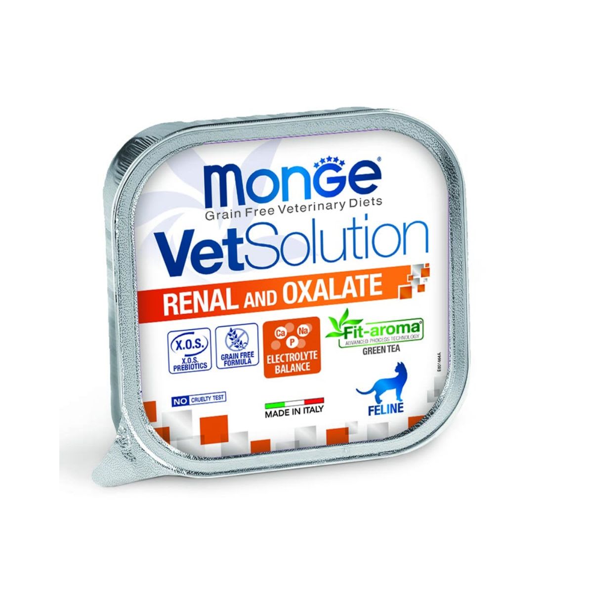 Monge VS Feline Renal & Oxalate alutray 100 g1