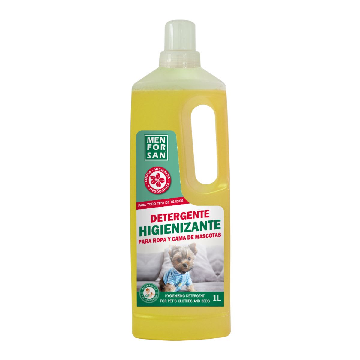 Detergente Para Ropa de Mascotas Men for San 1L1