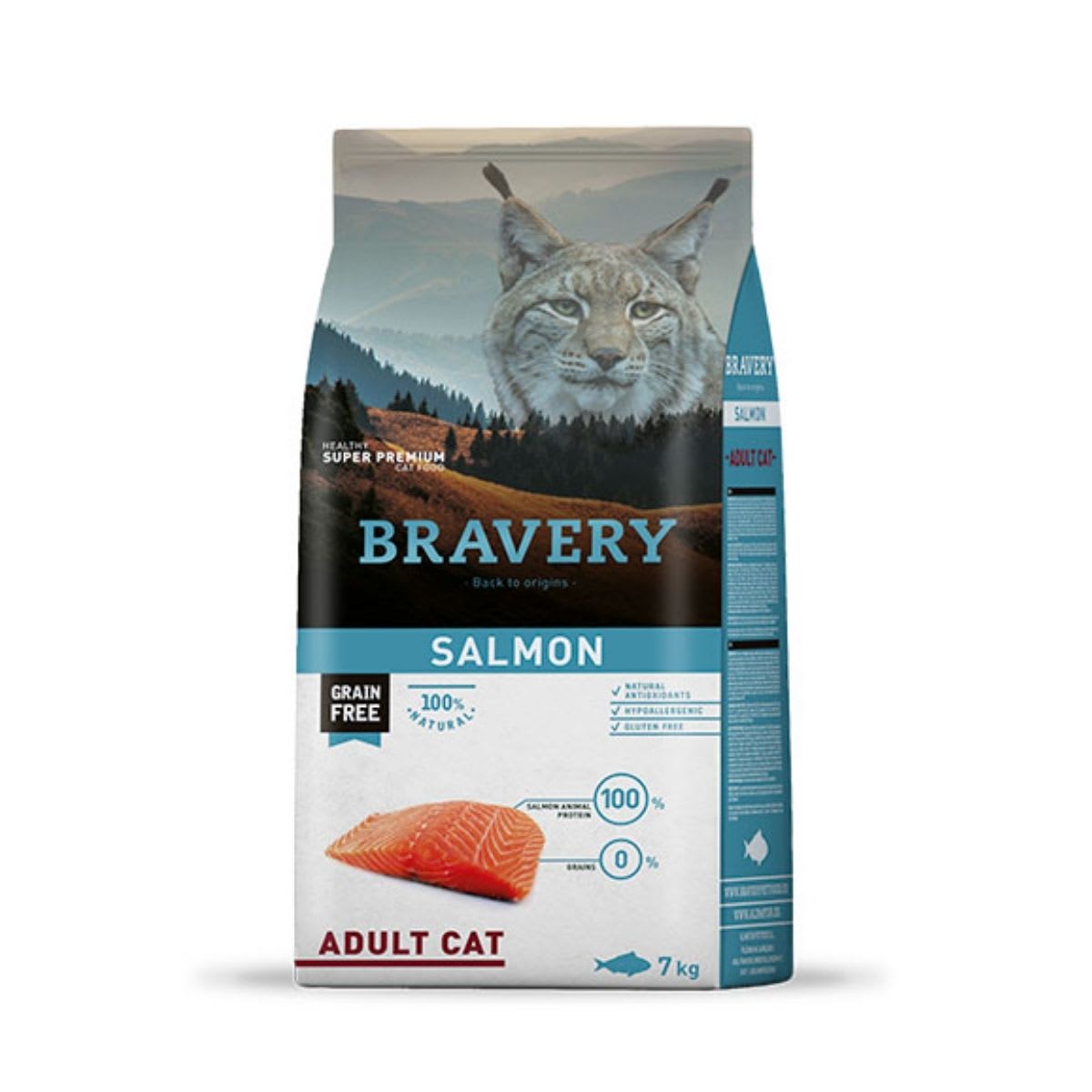 Bravery Salmon Adult Cat 2 kg2