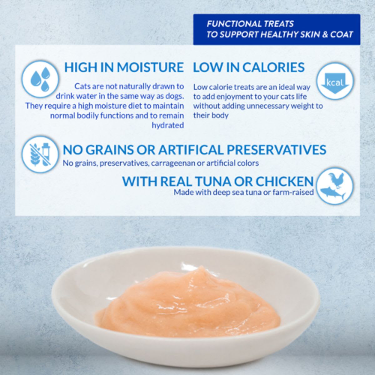 Churu Skin & Coat tuna recipe x 4 tubos3