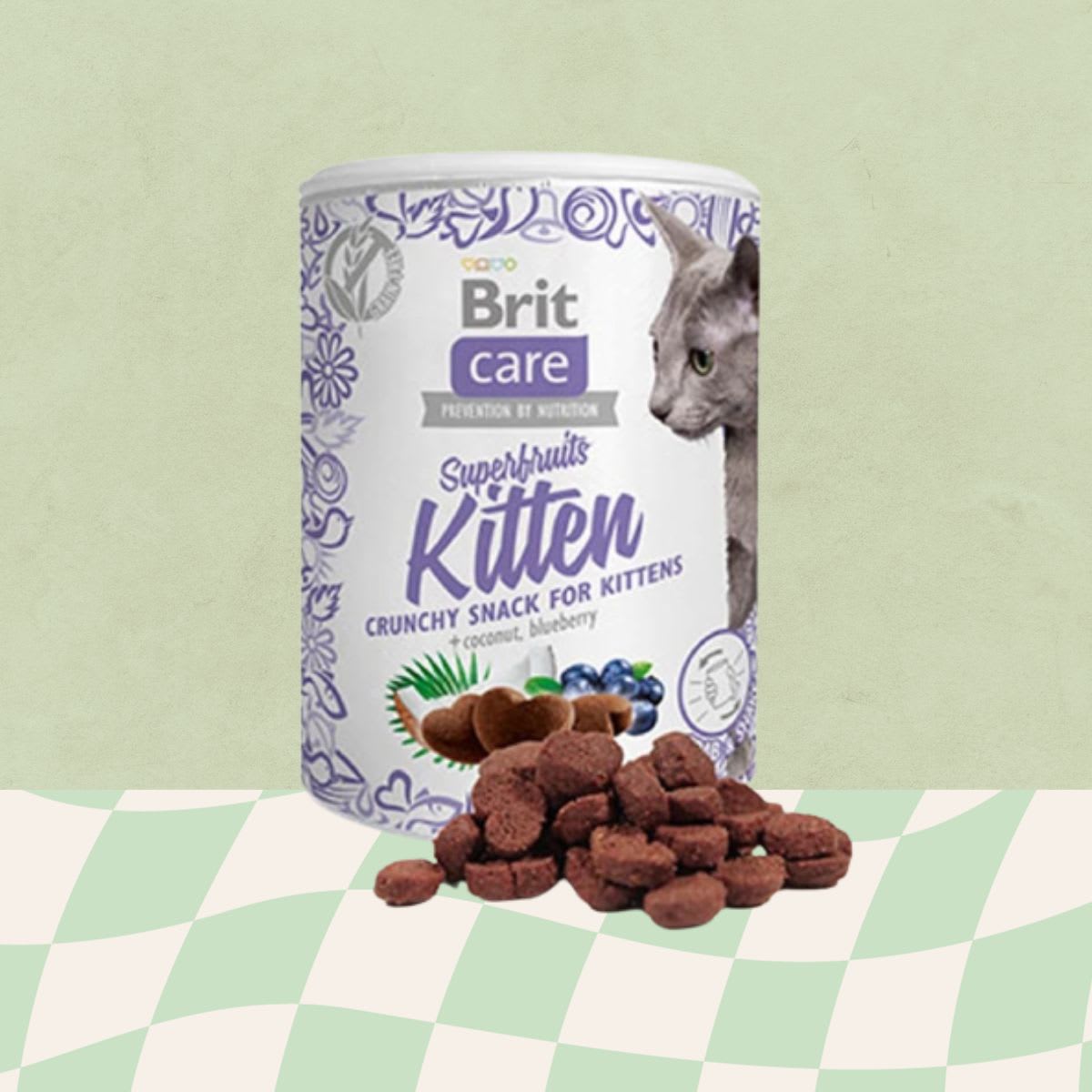 Brit Care Cat Snack Superfruits Kitten 100 g2