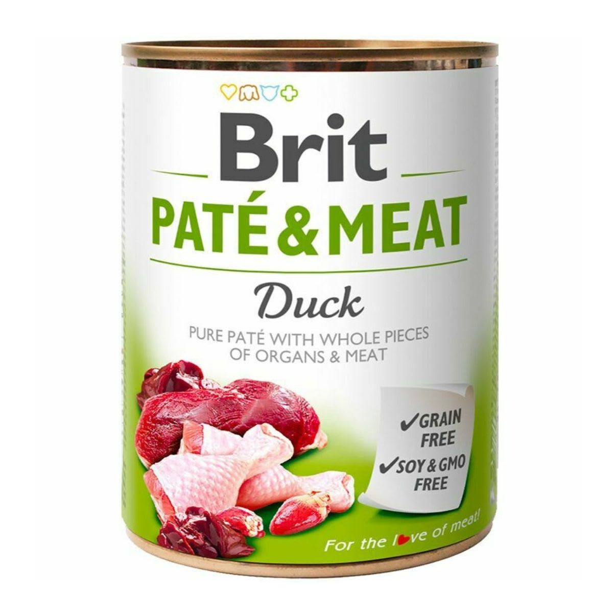 Brit Lata Pate & Meat Duck2