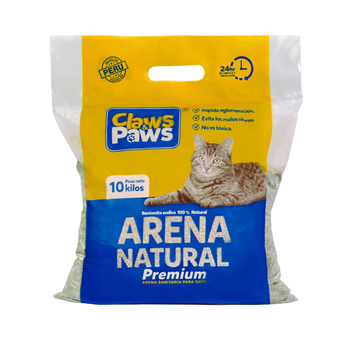 ARENA PREMIUM CLAWS & PAWS NATURAL 10 KG1
