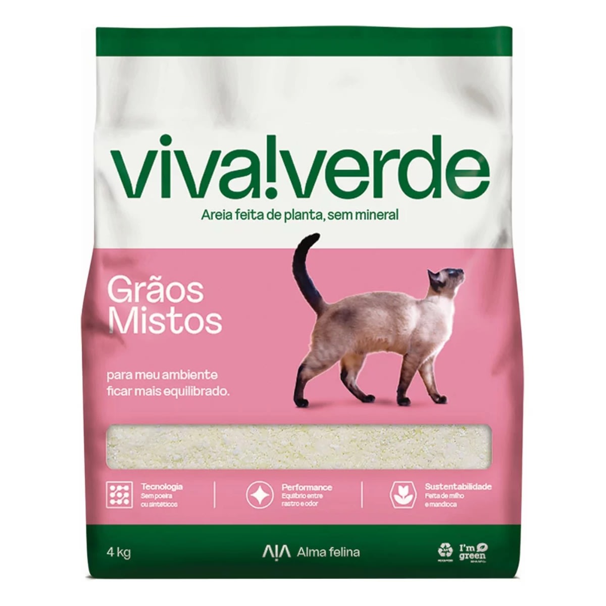 Arena sanitaria Viva Verde 4 kg4