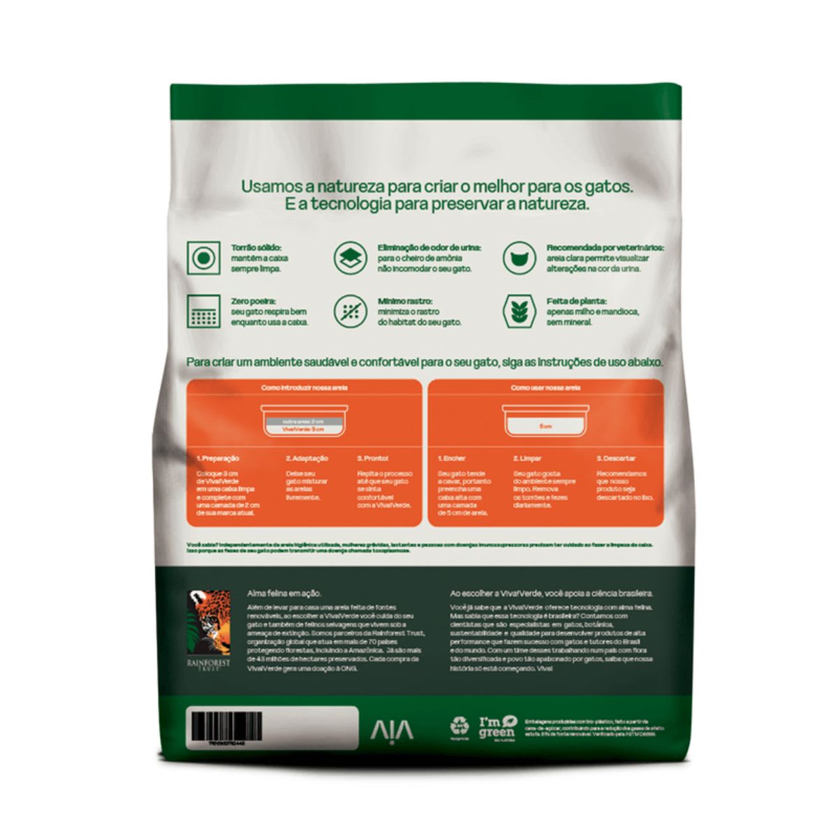 Arena sanitaria Viva Verde 10 kg4