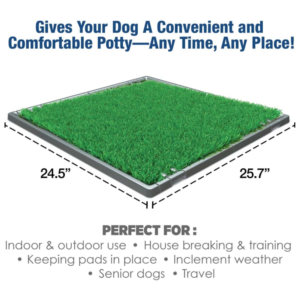 BAÑO PARA PERROS FOUR PAWS WEE-WEE PREMIUM PATCH PET POTTY3