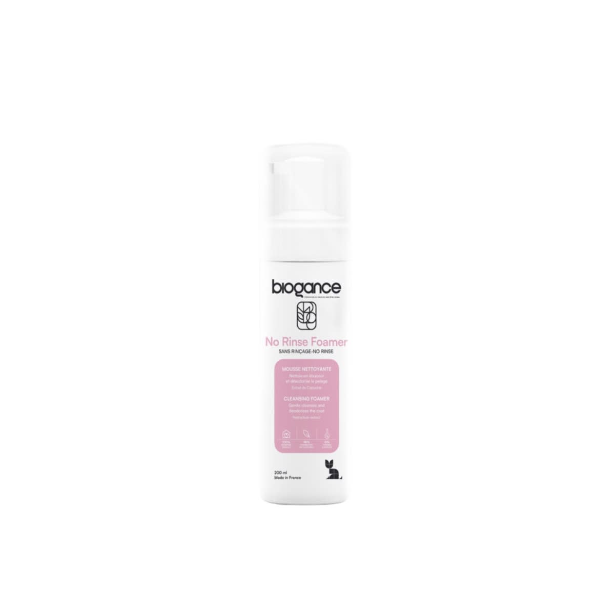BIOGANCE NO RINSE FOAMER CAT 200 ML1