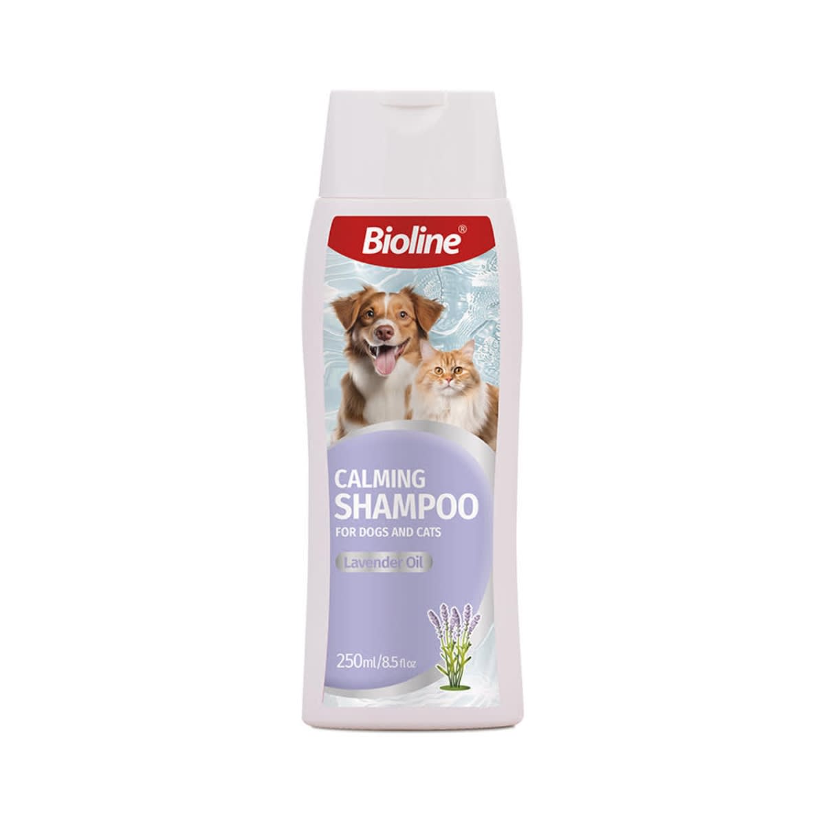 BIOLINE SHAMPOO RELAJANTE PARA PERROS Y GATOS X 250 ML1