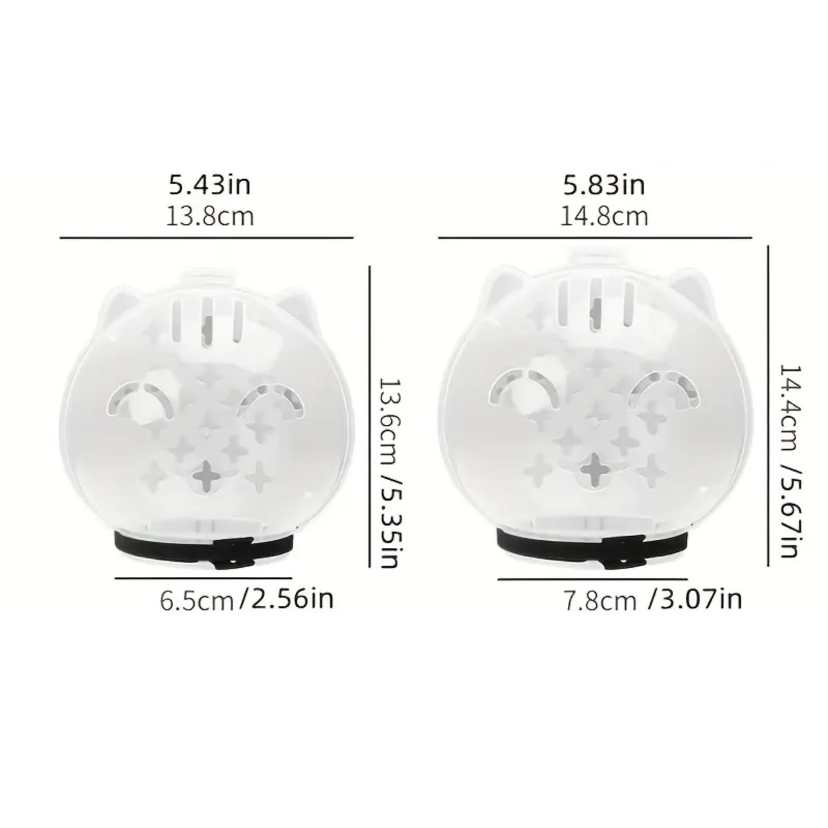 BOZAL PARA GATO MODELO CAPSULA BLANCO3