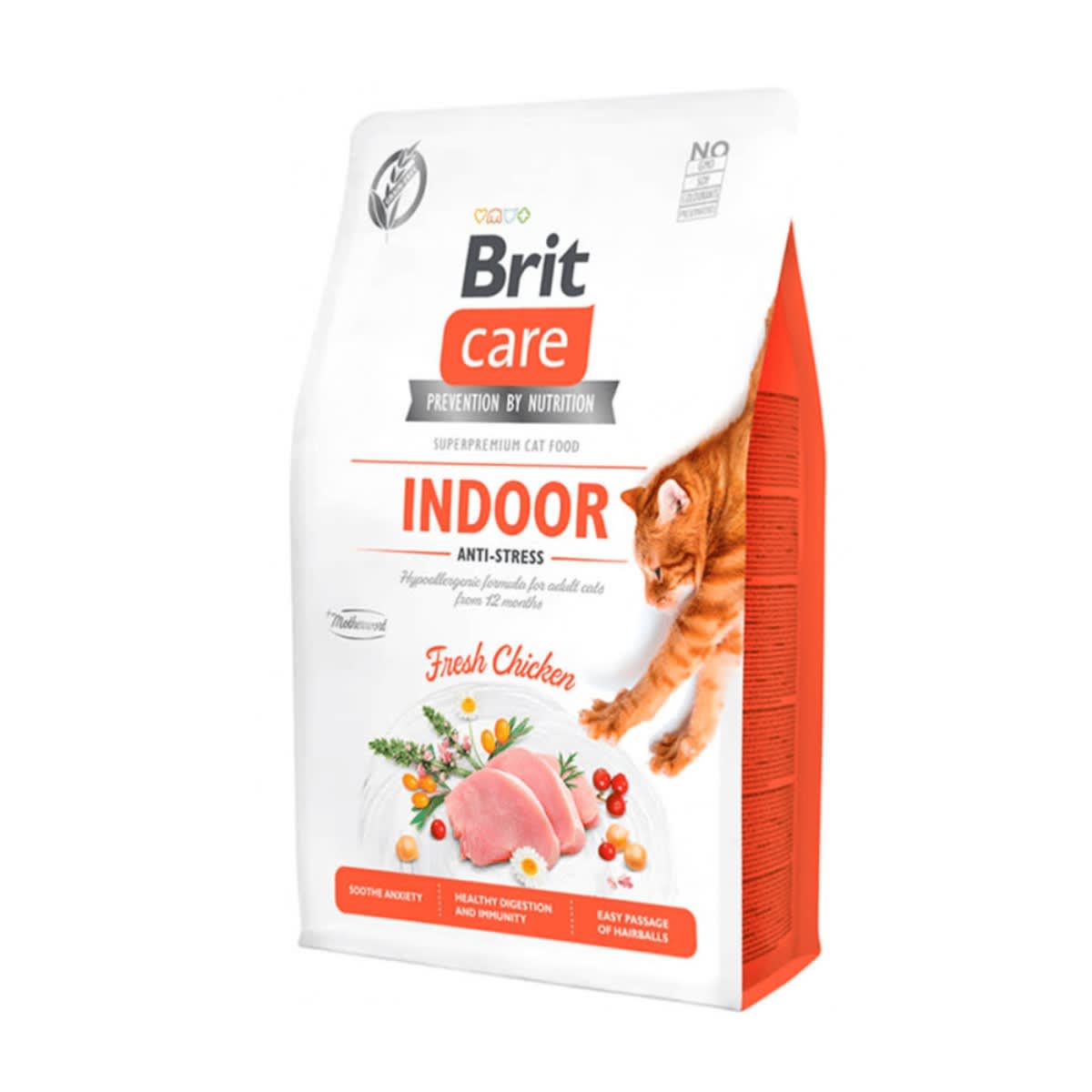 BRIT CARE CAT GF INDOOR ANTI STRESS 2 KG1