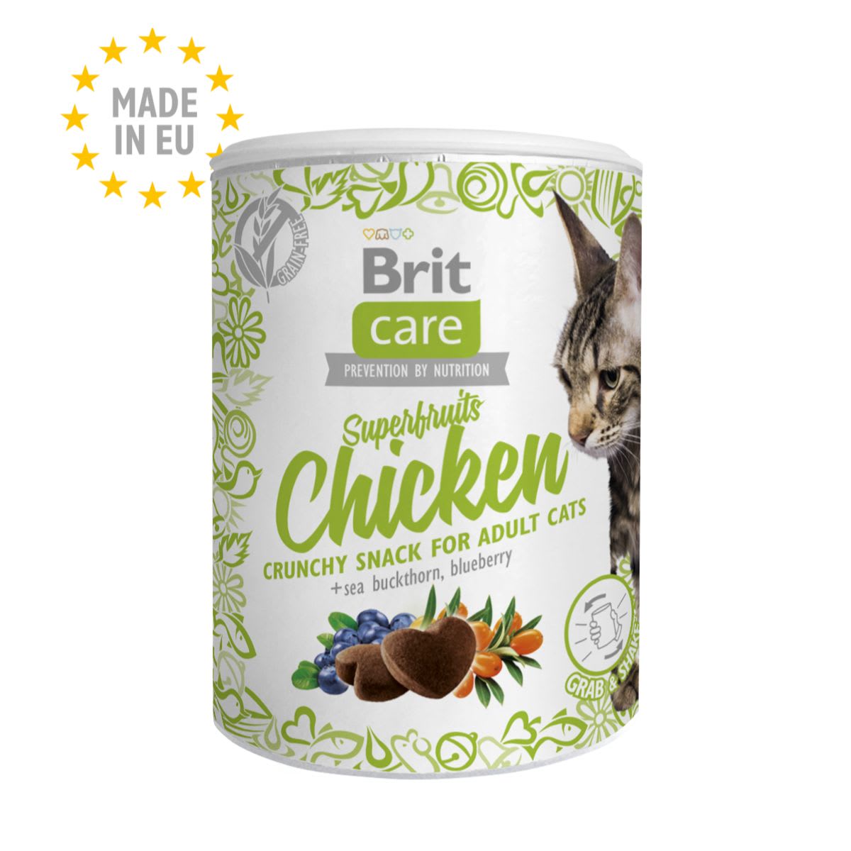 Brit Care Cat Snack Superfruits Chicken 100 g1