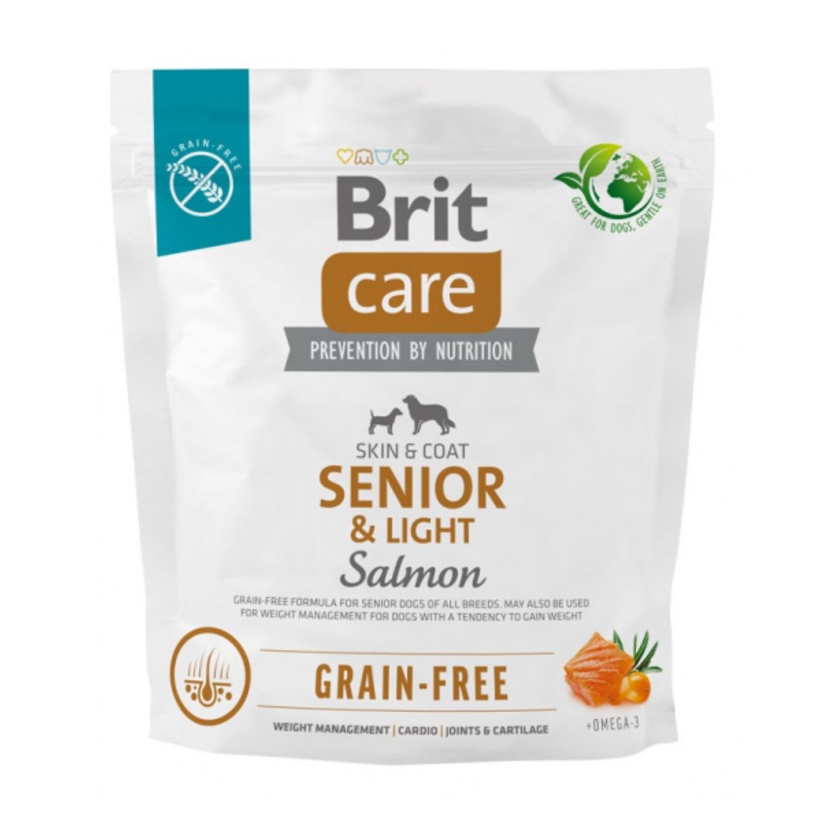 Brit Care Dog GF Senior & light salmon & potato2