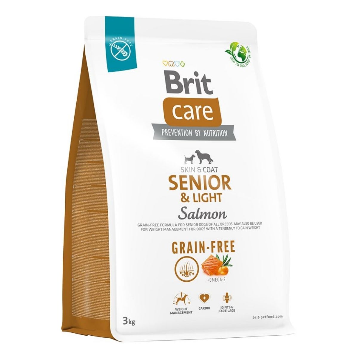 Brit Care Dog GF Senior & light salmon & potato1