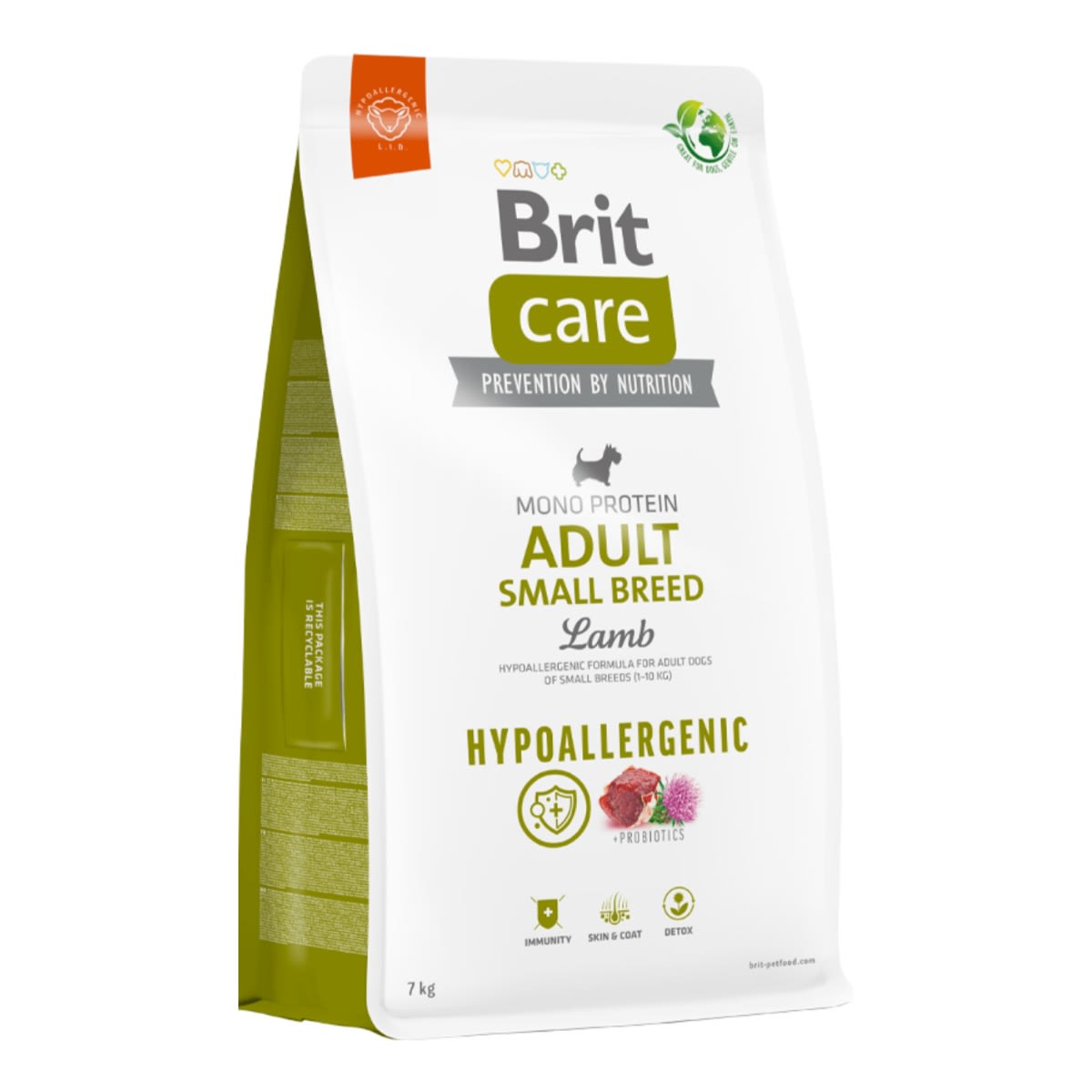 Brit Care Dog Hypoallergenic Adult Small breed Lamb3