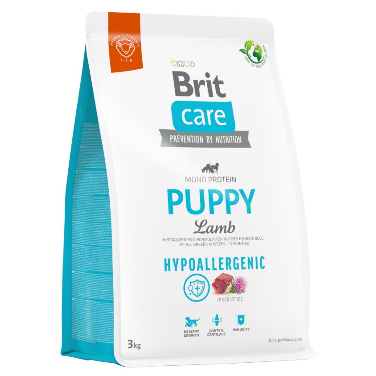 Brit Care Dog Hypoallergenic Puppy Lamb1