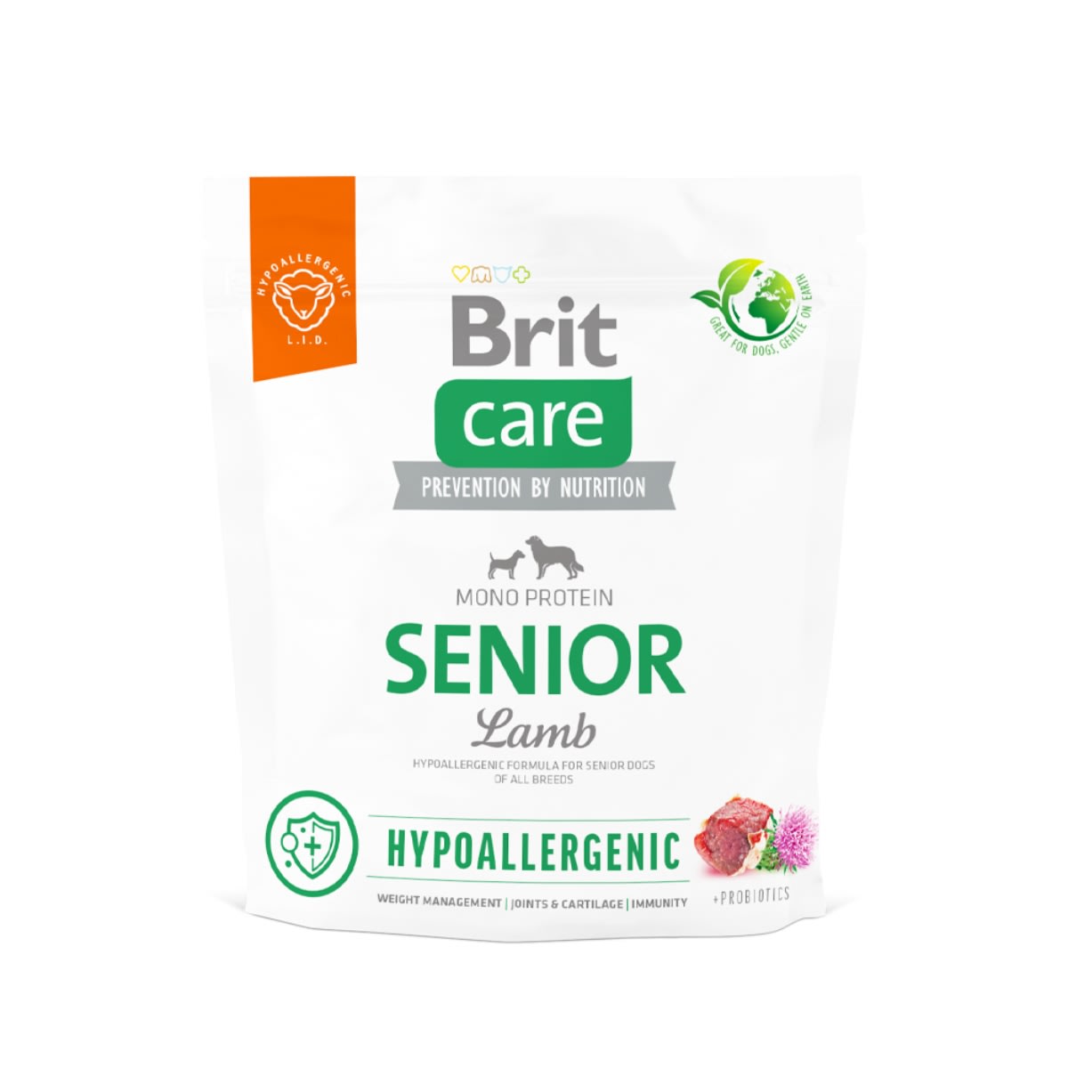 Brit Care Dog Hypoallergenic Senior Lamb2