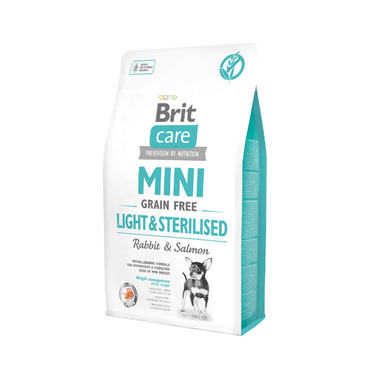 Brit Care Dog Mini GF Light & Sterilised 2 kg1