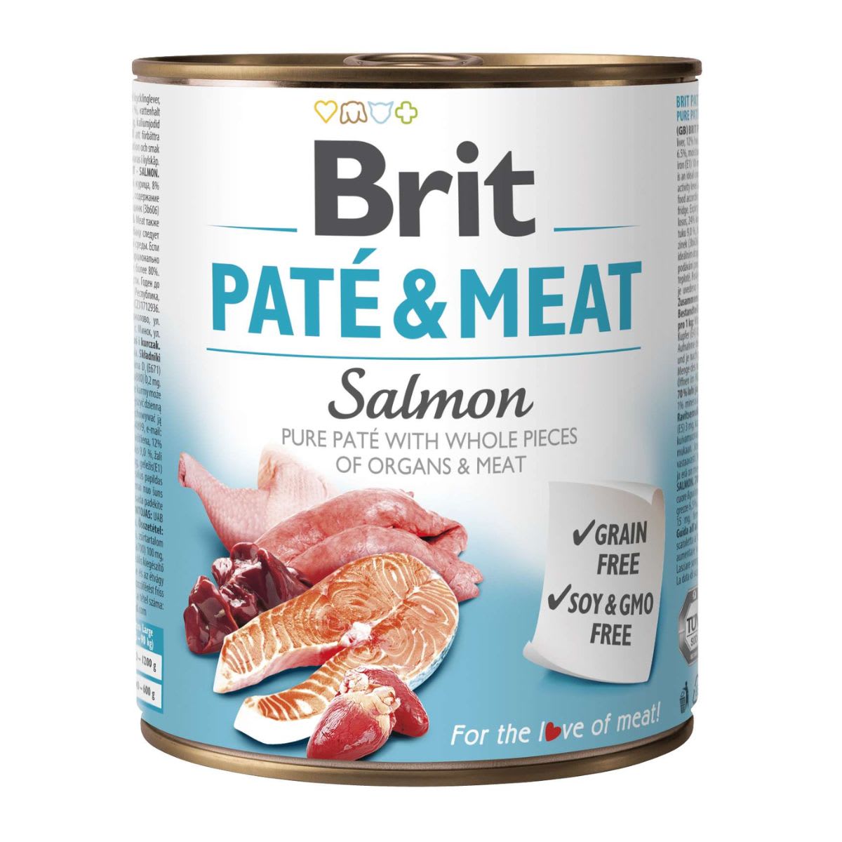 Brit Lata Pate & Meat Salmon2