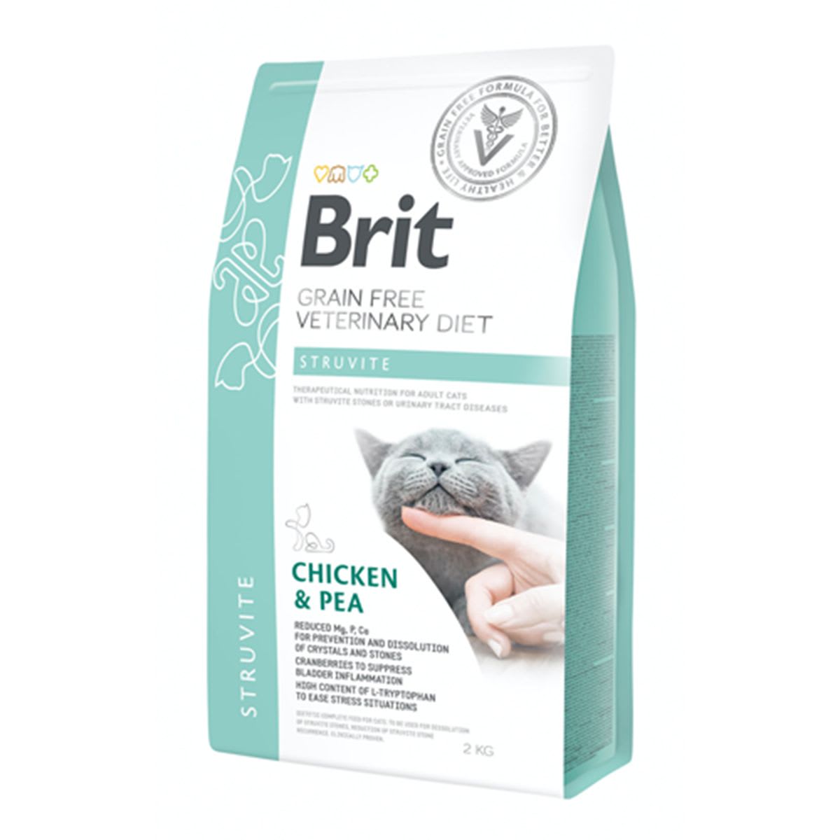 Brit GF Vet Diets Cat Struvite 2 kg1