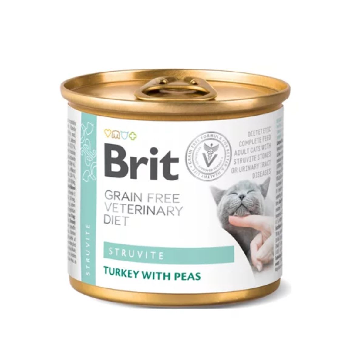 Brit GF Vet Diets Cat Struvite lata1