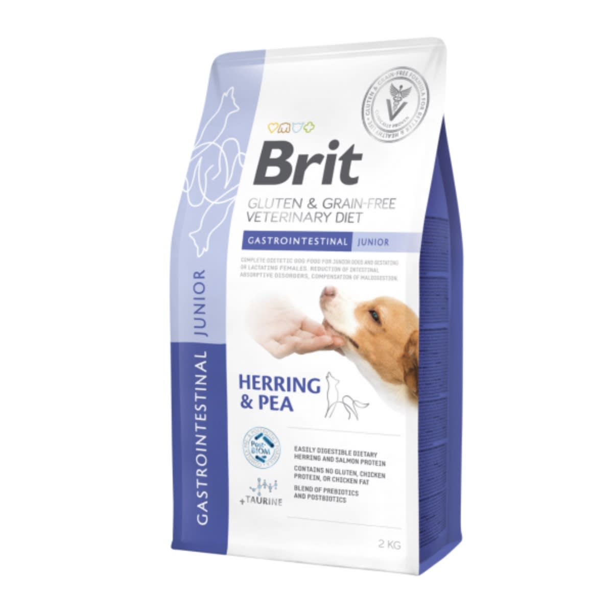BRIT GF VET DIETS DOG GASTROINTESTINAL JUNIOR 2 KG1
