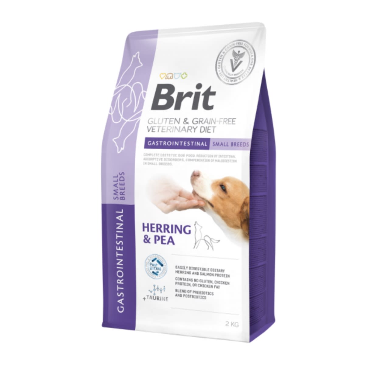BRIT GF VET DIETS DOG GASTROINTESTINAL SMALL BREEDS 2 KG1