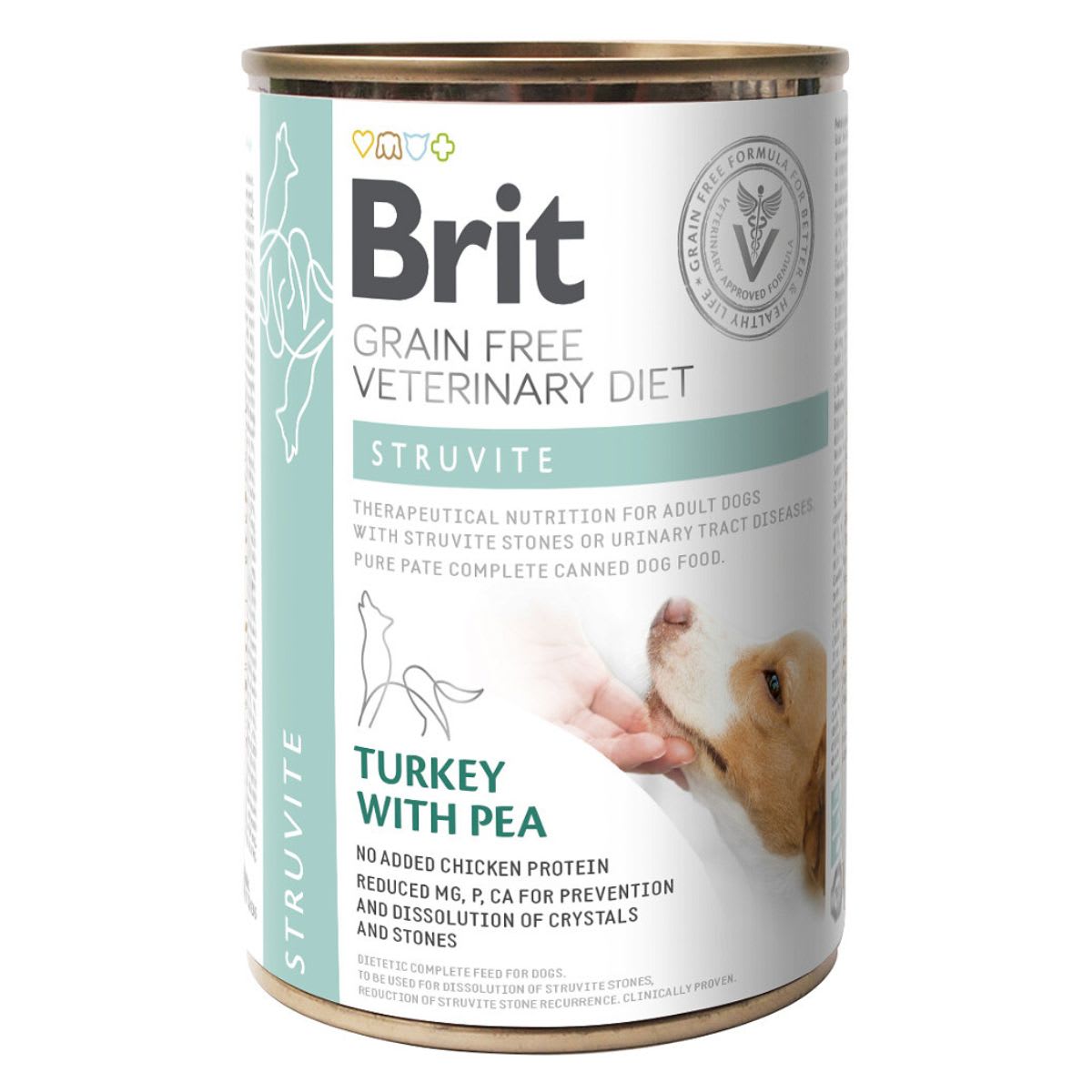 Brit GF Vet Diets Dog Struvite lata1
