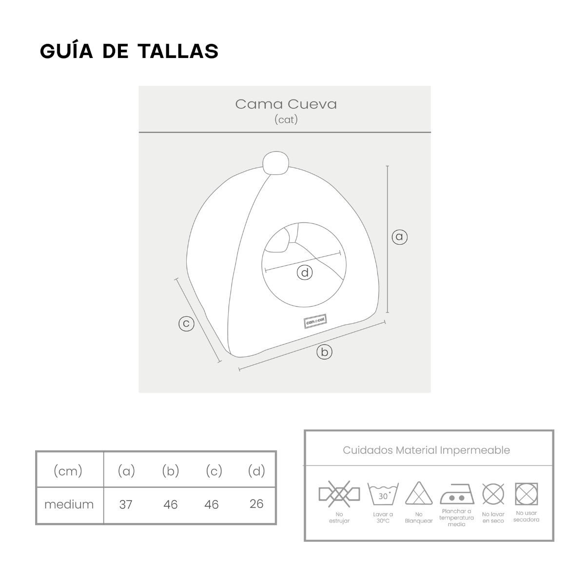 CAMA CUEVA BEIGE TALLA3