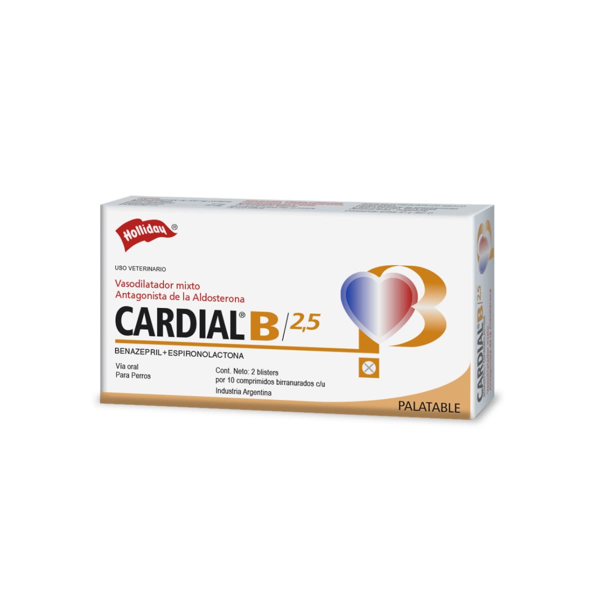 Cardial B caja por 20 und1