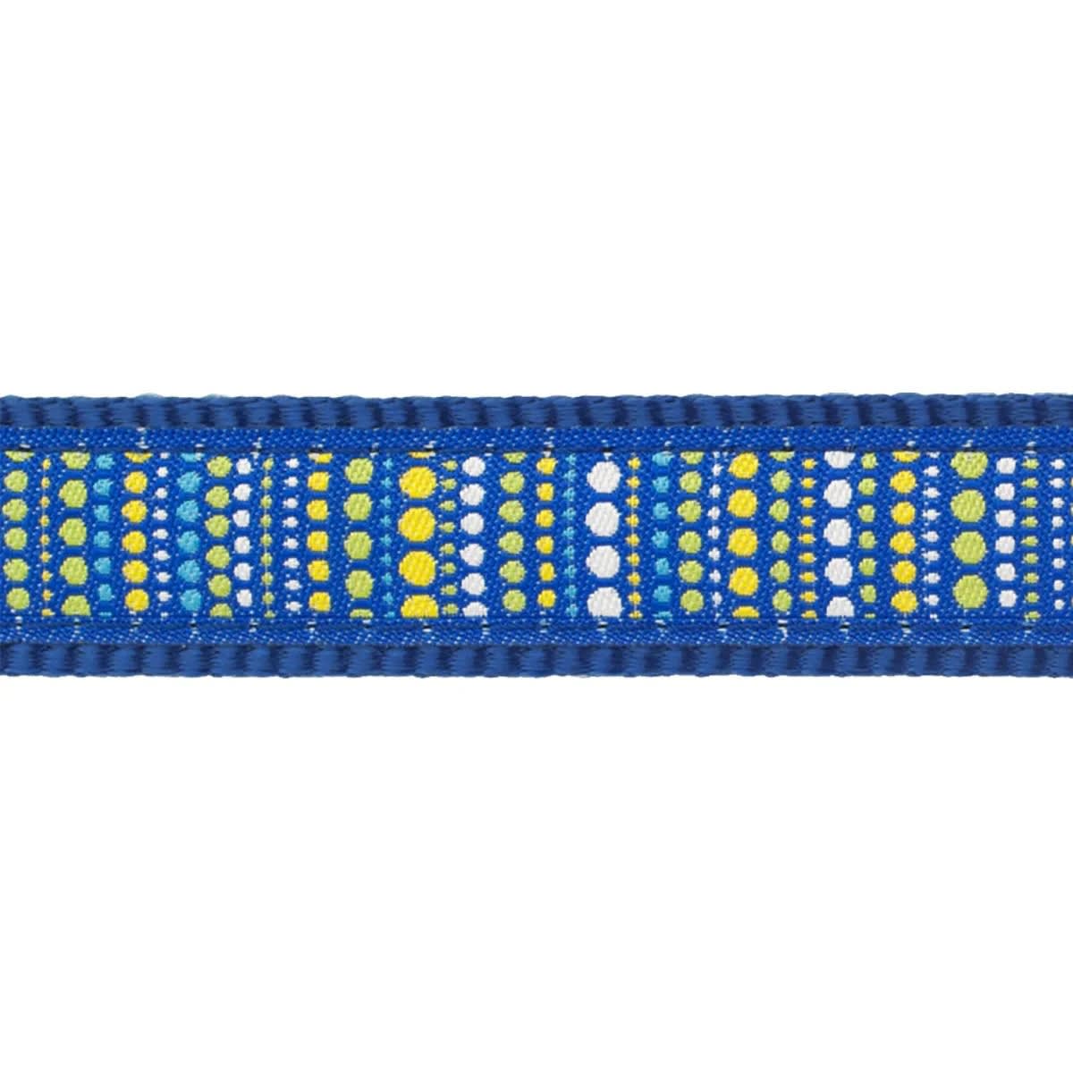 Cat Collar Design Red Dingo Lotzadotz Blue2