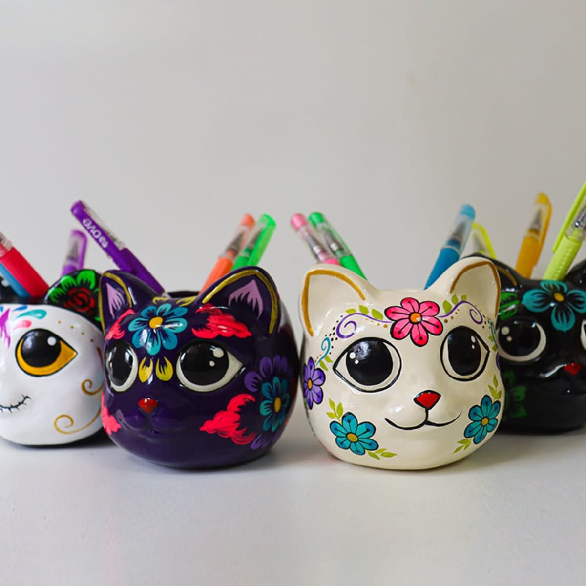 Ceramica Gato portalapiceros2