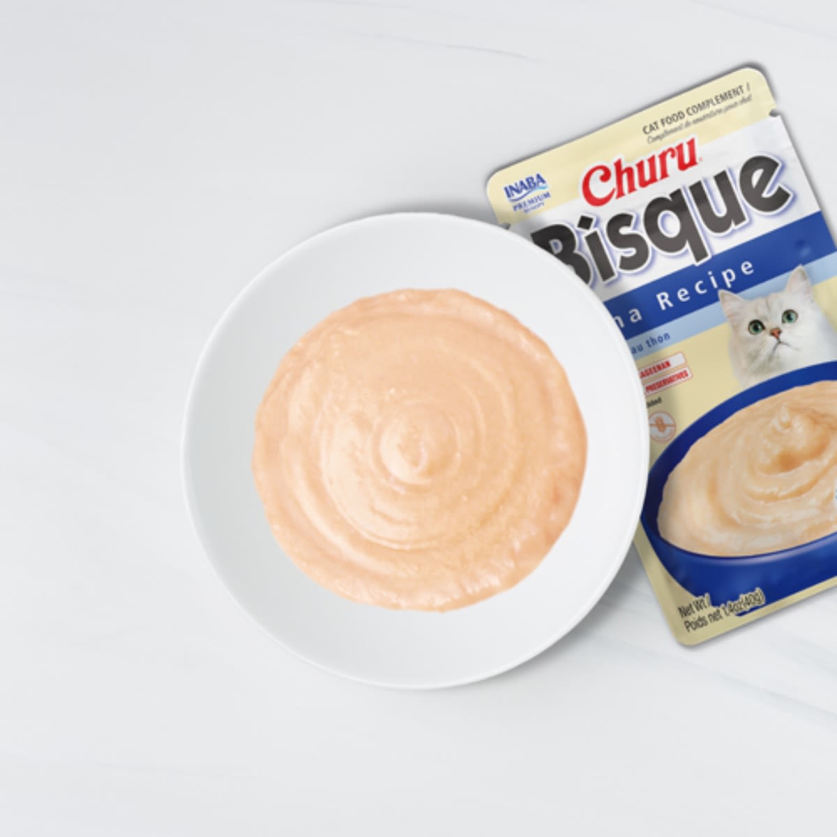 CHURU CAT BISQUE TUNA SALMON 40 GR3