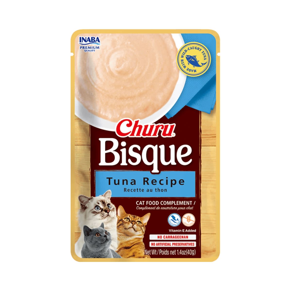 CHURU CAT BISQUE TUNA RECIPE 40 GR1