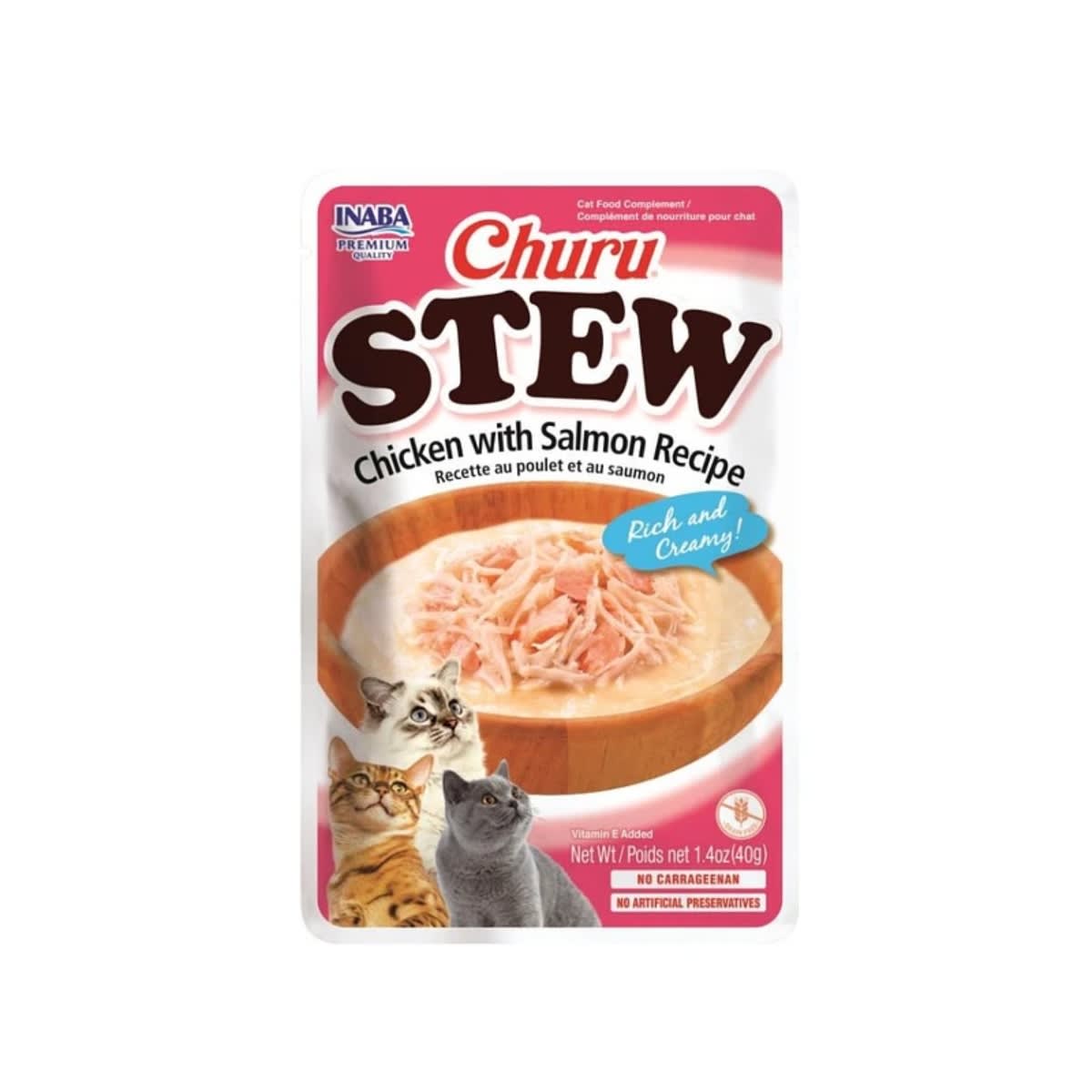 CHURU CAT STEW CHICKEN SALMON 40 GR1